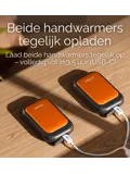 Herbruikbare Magnetische Handwarmers Oplaadbaar