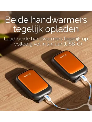 Herbruikbare Magnetische Handwarmers Oplaadbaar