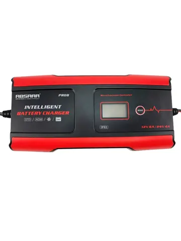 Smartlader 8.0 8A 12/24V - Absaar