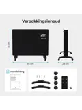 Auronic Convectorkachel - 1500W
