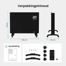 Auronic Convectorkachel - 1500W