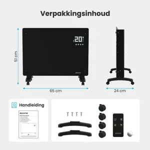 Auronic Convectorkachel - 1500W