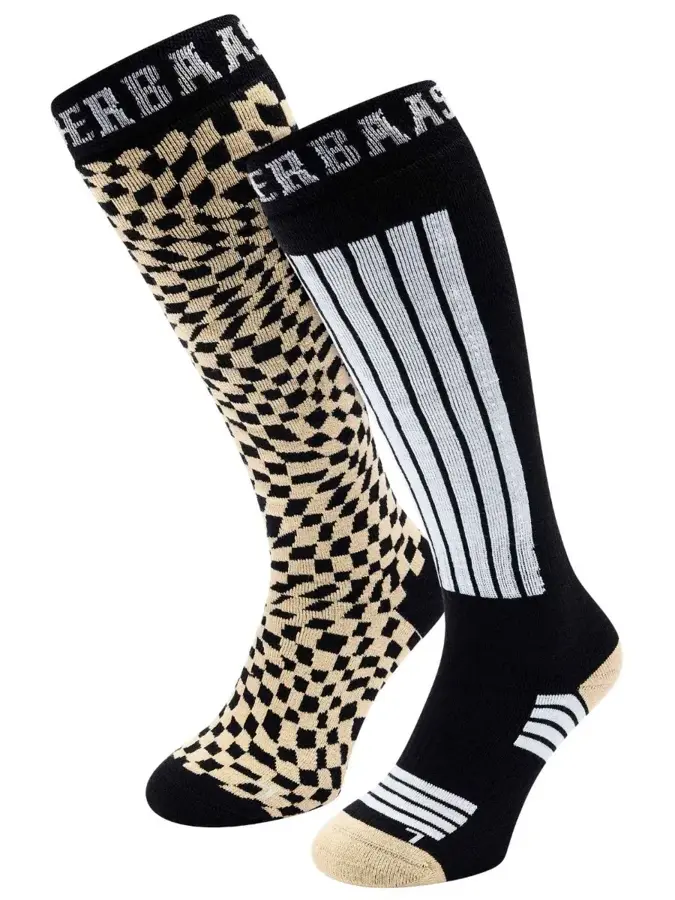 Poederbaas - 2 paar - Uniseks - Skisokken