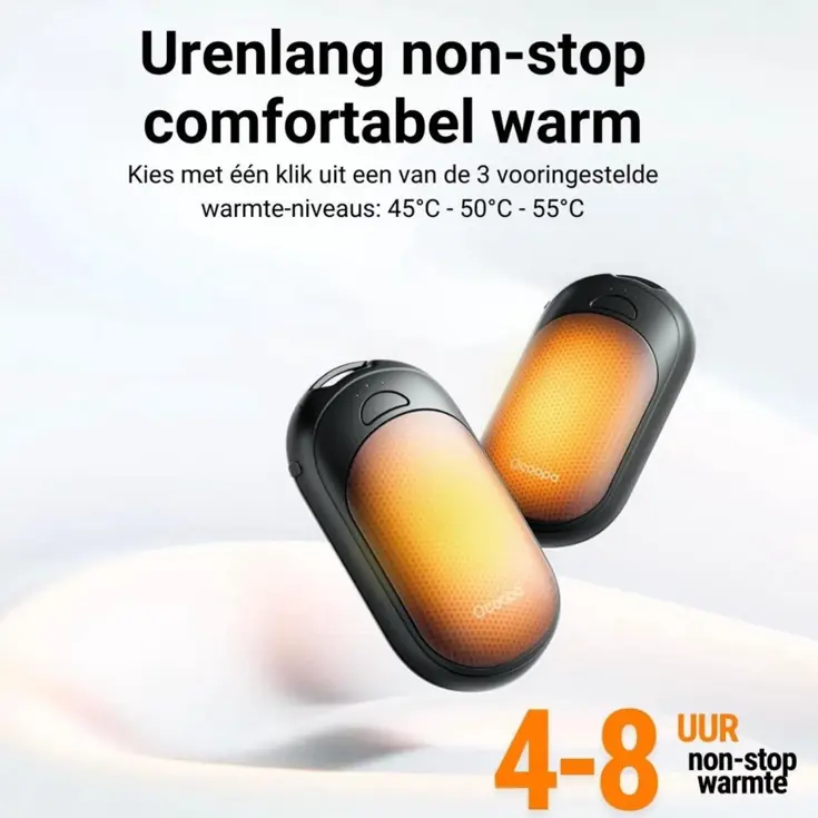 Herbruikbare Magnetische Handwarmers Oplaadbaar