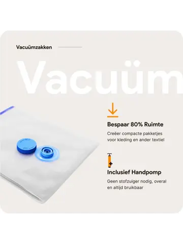 Vacuumzakken kleding & dekbedden – 14-delige set