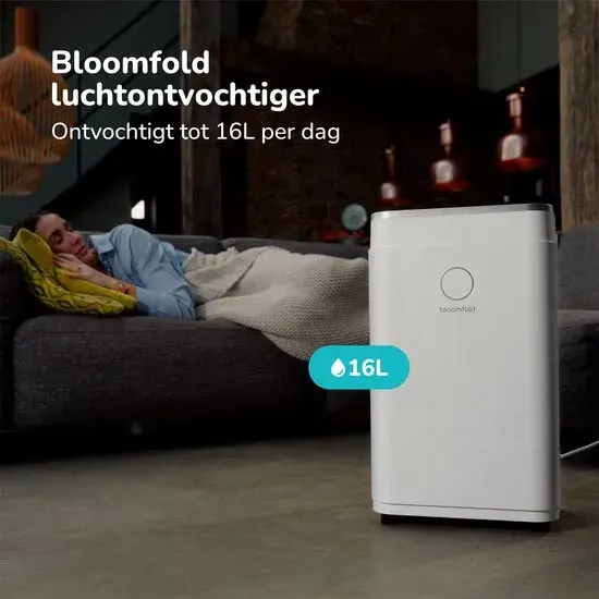 Luna - Luchtontvochtiger 16L per dag