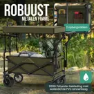 Bolderkar Opvouwbaar XL met Dak