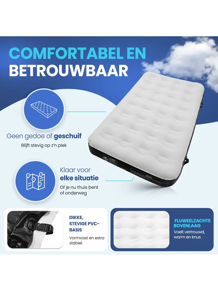 FLOAT Gemina - 3-in-1 Luchtbed