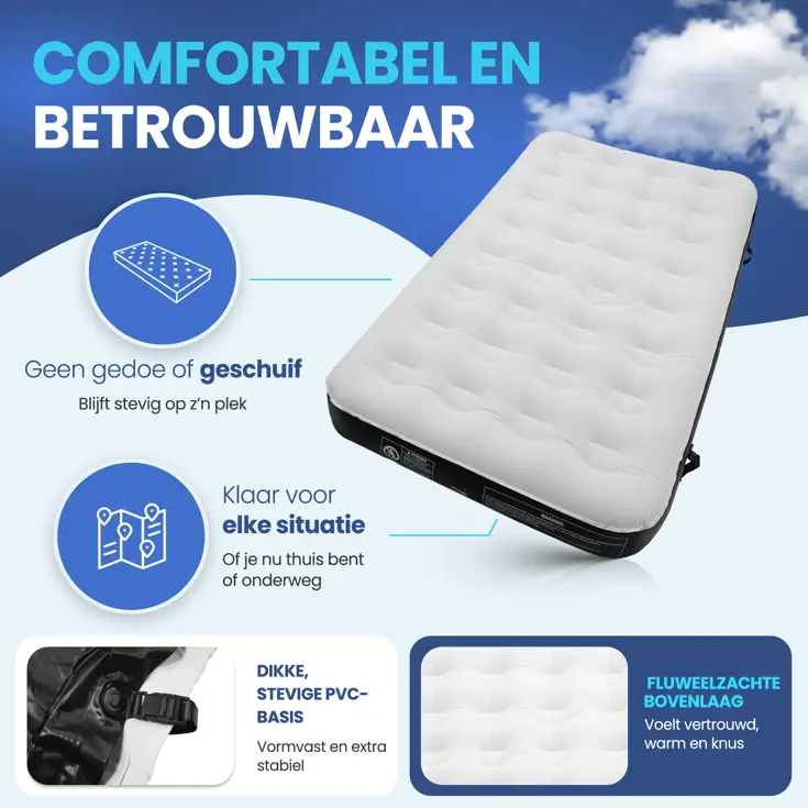 FLOAT Gemina - 3-in-1 Luchtbed