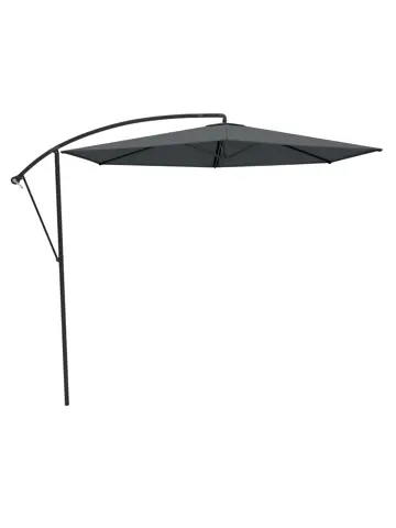 Zweefparasol – 300cm – Donkergrijs