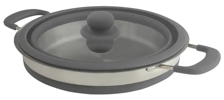 Eurotrail Opvouwbare Pan met deksel L