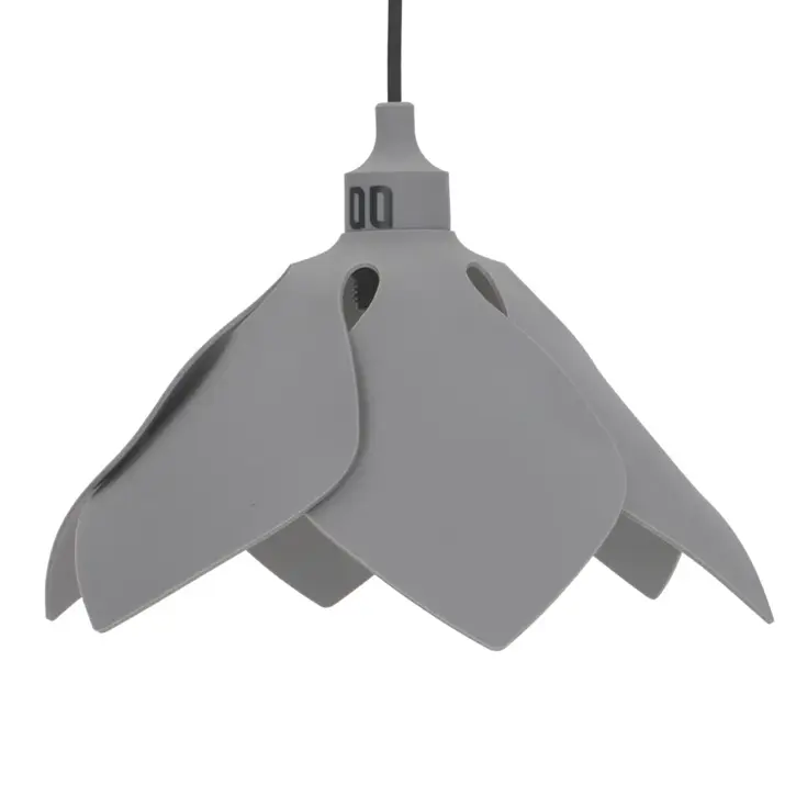 Flores lamp opvouwbaar grey E27