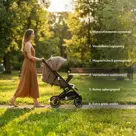 Luxe Rolo X2 XL Dubbele Buggy - Inklapbaar