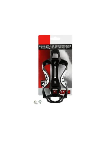 Simson bidonhouder DoubleFit zwart