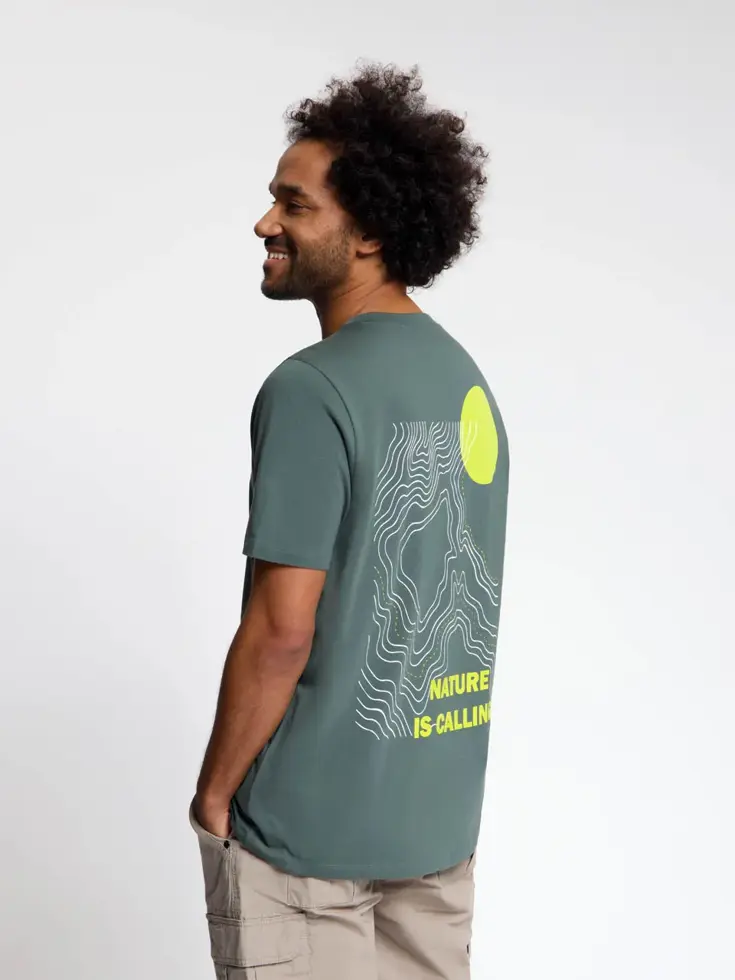 Wells - T-shirt heren - Human Nature
