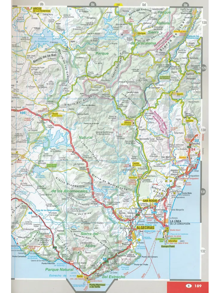 Wegenatlas Spanje - Portugal