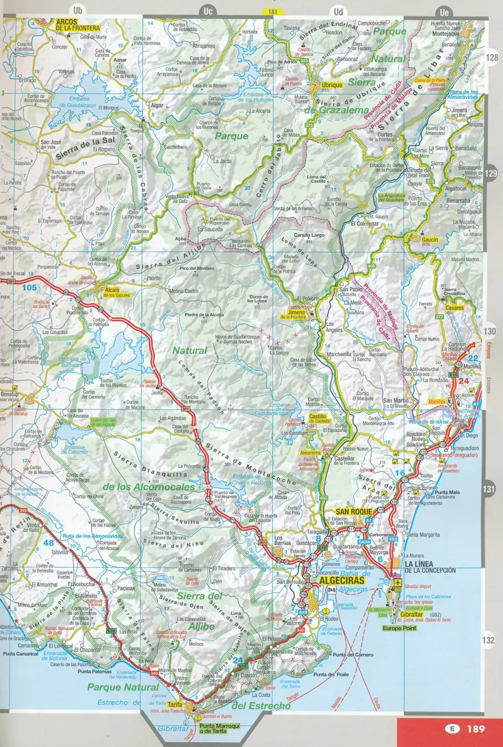 Wegenatlas Spanje - Portugal