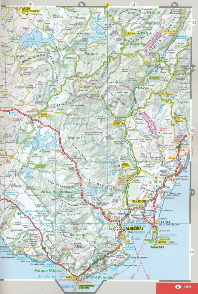 Wegenatlas Spanje - Portugal