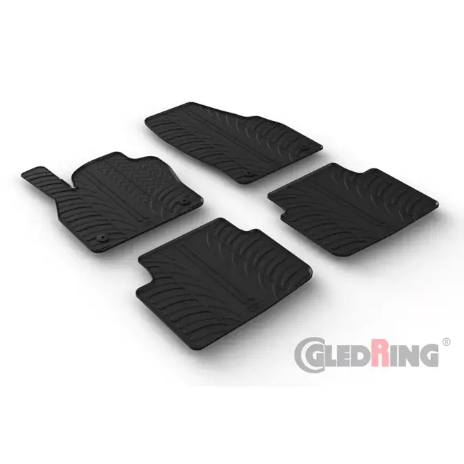 Skoda Kamiq 9/2019 - Rubbermatten - Gledring