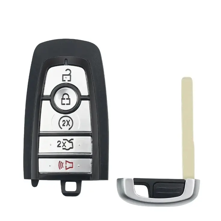 Smart key behuizing 5 knops geschikt voor Ford