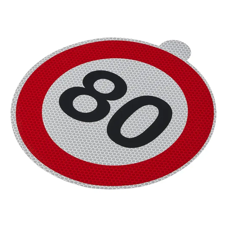Snelheidssticker 80 - ANWB