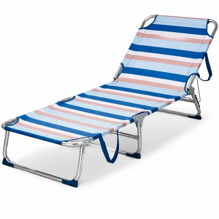 Ligbed Aluminium 3-Standen Opvouwbaar -