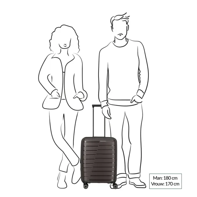 Travelite Air Base koffer / 43/50 L