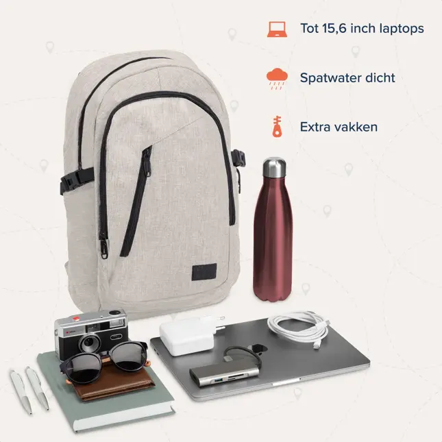 TRVLMORE Rugtas - 25L - 15,6Inch