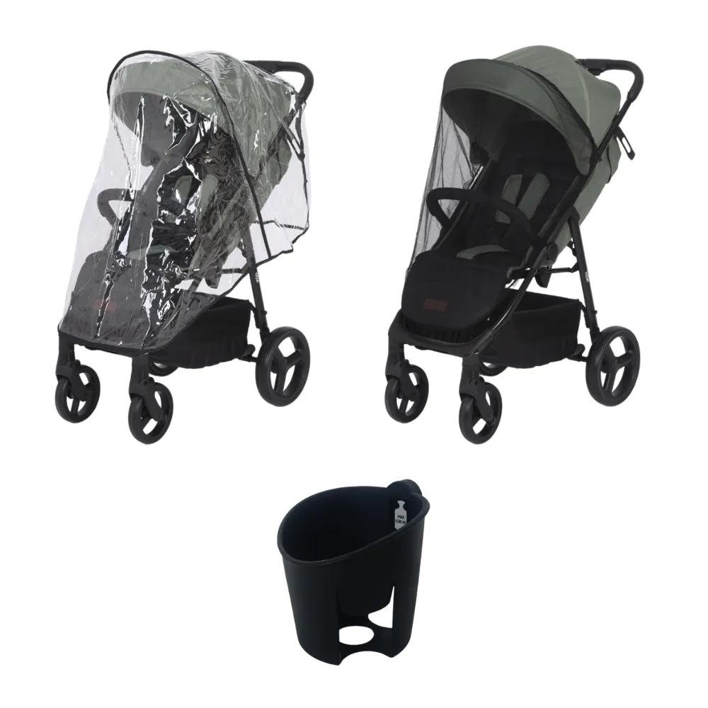 Novi Baby Grande Go Accessoire Pakket  Zwart