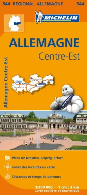 Michelin Regional 544 Duitsland Midden-Oost