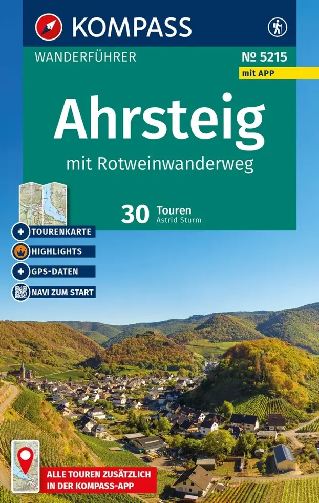 Wandelgids WF 5215 Ahrsteig
