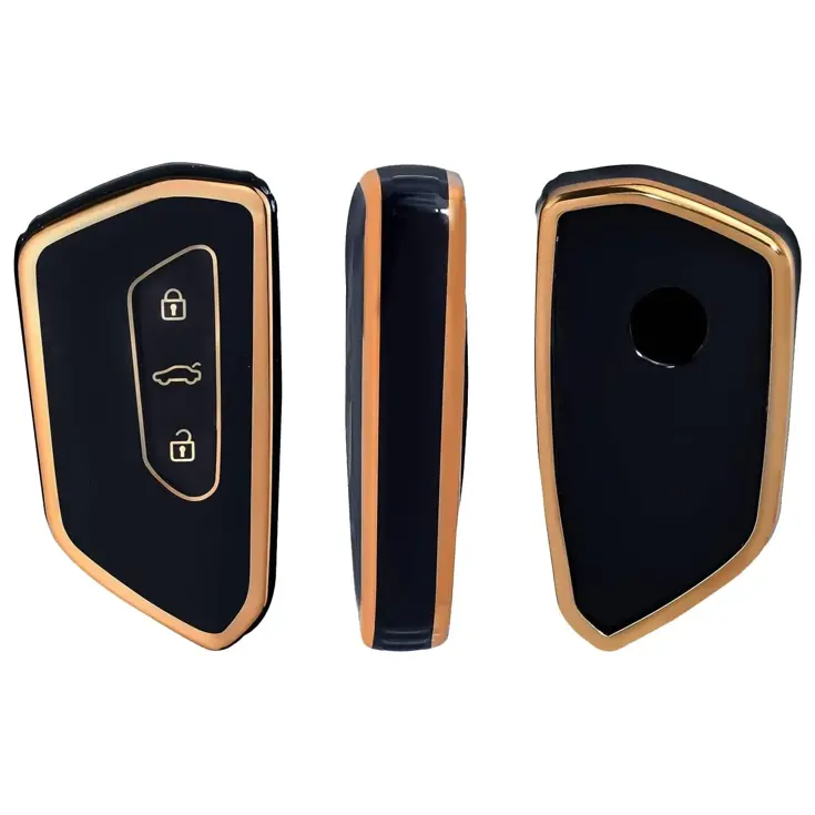 TPU Sleutelhoesje voor Cupra goud G3