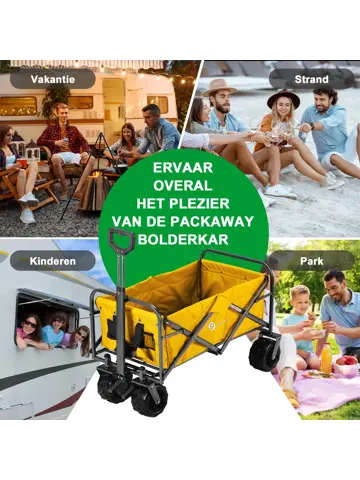 Packaway Opvouwbare Bolderkar 80KG