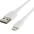 Belkin Lightning naar USB kabel Gevlochten