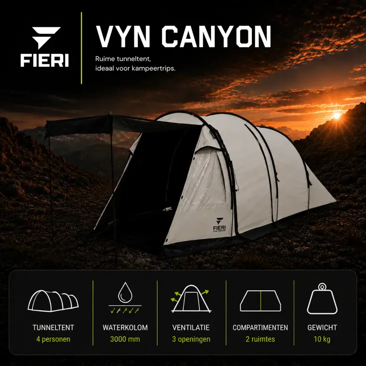 VYN Canyon - Tunneltent (4P)