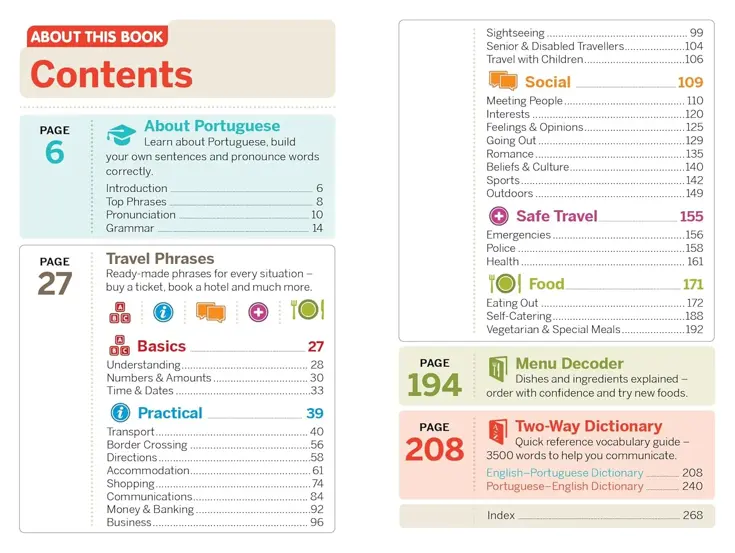 Taalgids Phrasebook Portuguese 5