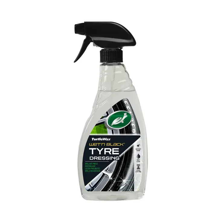Wet 'N' Black bandencoating voor langdurige glans