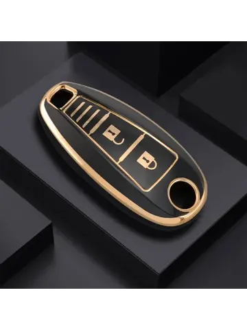 TPU Sleutelhoesje voor Suzuki goud A3A