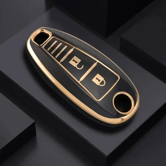 Dutch Shield Sleutelhoesje  Suzuki goud A3a