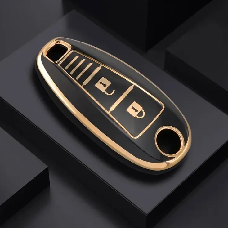 Dutch Shield Sleutelhoesje  Suzuki goud A3a