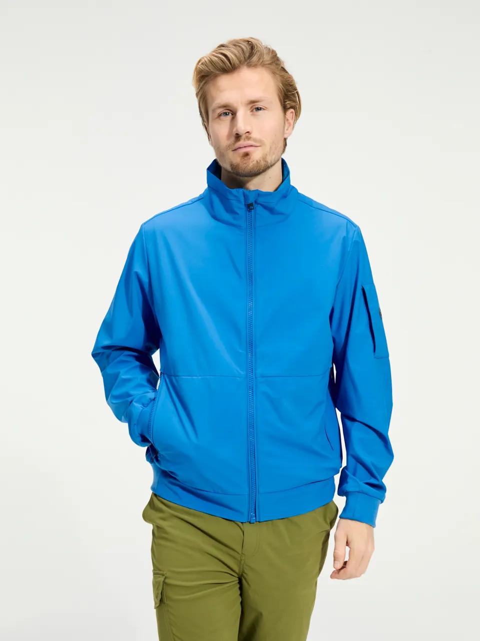 ANWB  Bonney  Softshellbomber heren  Human Nature  Blauw   L main product image
