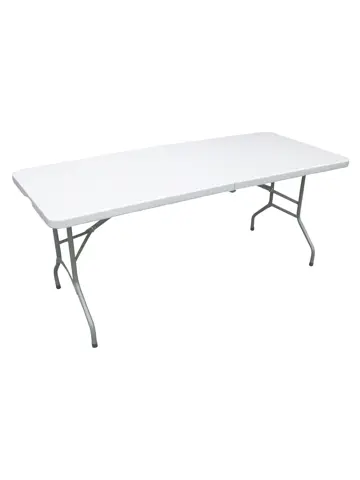 Klaptafel - campingtafel - 180cm - wit