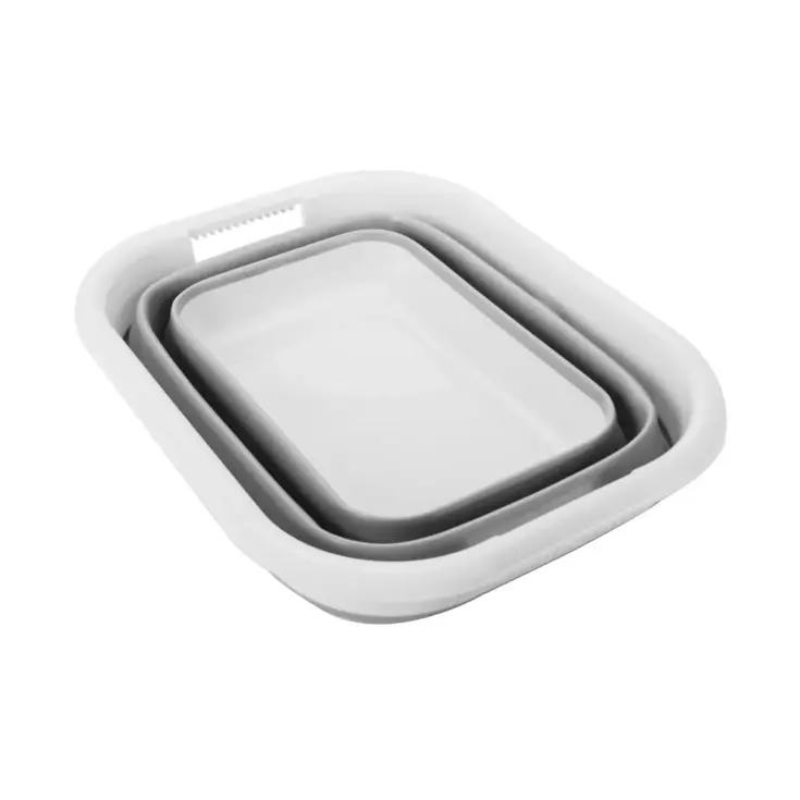 Opvouwbare wasbak met handgrepen