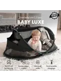 Baby luxe campingbedje - Zelfopblaasbare matras
