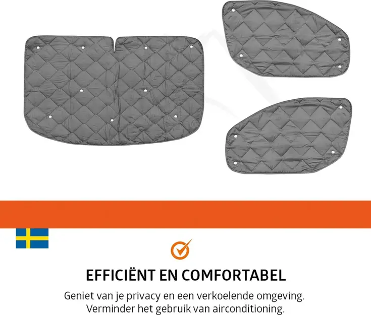 Campout Raamisolatie Ford Transit Custom 2013