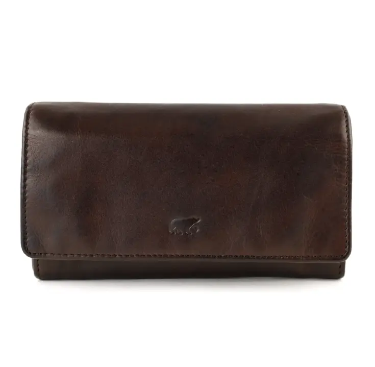 Noor - Leren portemonnee - Overslag - Dames