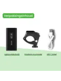 BLAZE - Fietslamp 1.000 Lumen & 5.200 Powerbank