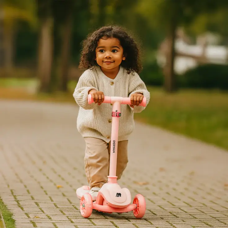 Harvey Kinderstep step - 3 wielen met LED lichten