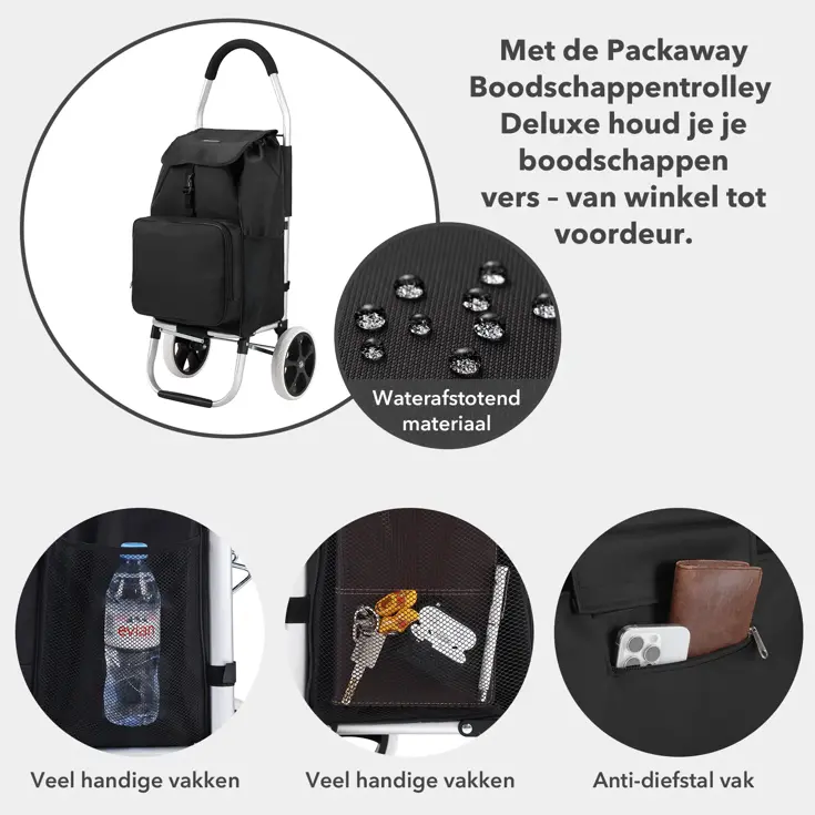 Boodschappentrolley 50L