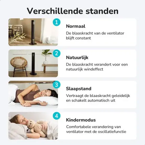 Airflow Toren Ventilator 38 inches